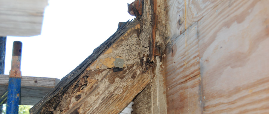 Damage caused by improper construction